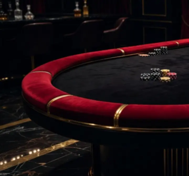 Profesjonalny stół pokerowy w stylu kasynowym